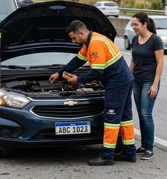 Socorro veicular em Nova Iguaçu — atendimento profissional no local